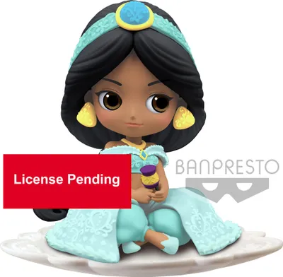 Produktbild von Banpresto Disney Q Posket Minifigur Jasmin B Milky Color Version 9 cm BANP82687