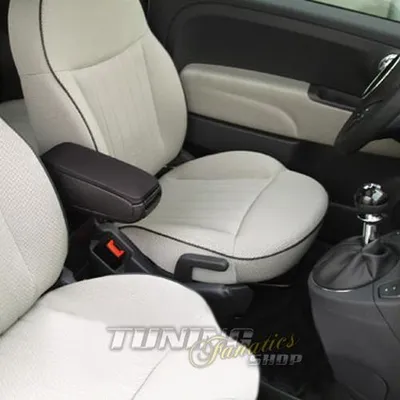 Produktbild von Armlehne Mittelarmlehne MAL KOMPLETT-SET für Passform Fiat 500 ab 2007-2017