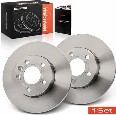 Produktbild von Frankberg 2x Bremsscheiben Vorderachse für VW Transporter IV Bus Kasten Pritsche/Fahrgestell 1990-2003