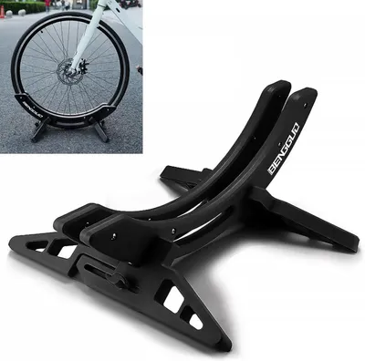 Produktbild von Fahrradständer, universeller verstellbarer Fahrradhalter, für MTB, 30-80 mm Reifenbreite, für Rennräder