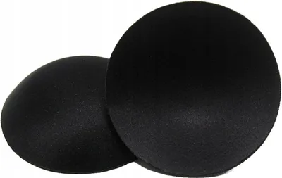 Produktbild von Push-up-Einlagen - Für BHs - Bikinis - Badeanzüge - Rund - Versteifend - Schwarz