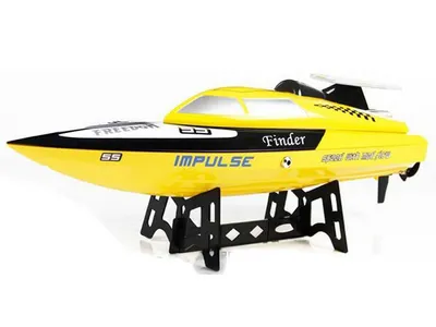 Produktbild von Aga RC Rennboot WL912 gelb