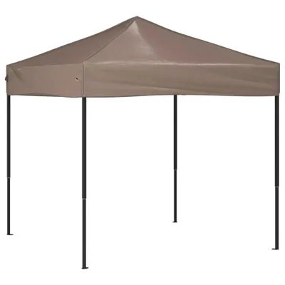Produktbild von vidaXL Partyzelt Faltbar Taupe 2x2 m