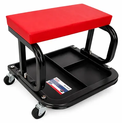 Obrázok produktu pre Pracovná dielenská stolička, pojazdná Gebo Tools