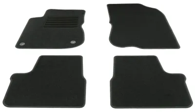 Fußmatten Set für Peugeot 2008, Bj. 5/2013-12/2019, schwarz