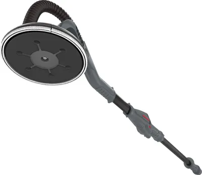 A dust-free drywall sander with a long extension pole, shown against a white background.