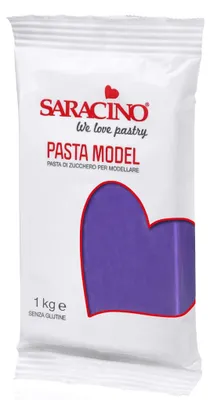 Image de Pâte à modeler violette Saracino, 1 kg