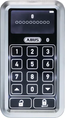 Produktbild von ABUS HomeTec Pro Bluetooth-Tastatur CFT3100 - silber, 88314
