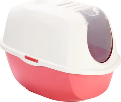 Produktbild von Karlie Smart Cat Katzentoilette 52 x 39 x 41 cm, Farbe:koralle