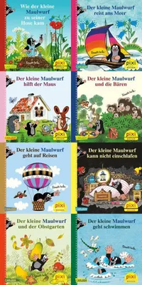 Produktbild von Pixi-Box 256: Der kleine Maulwurf (8x8 Exemplare)