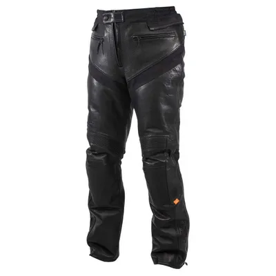 Image de Pantalon en cuir pour moto Rukka Aramos, noir, 56