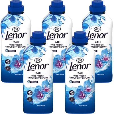 Produktbild von 5x Lenor Weichspüler Aprilfrisch a 42 Waschladungen 882ml