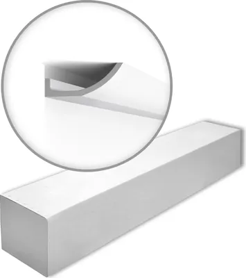 Produktbild von NMC WT4-box WALLSTYL Eckleisten 1 Karton SET mit 4 Stuckleisten | 8 m