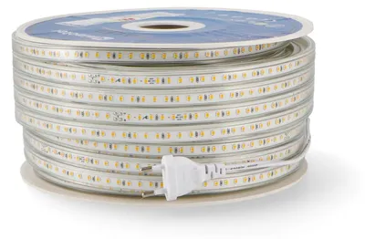 LED-Streifen 50 m, 220 V, SMD2835, 14,4 W/m, 1440 lm/m, bunt