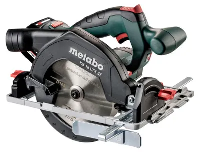 Produktbild von Metabo KS 18 LTX 57, Holz, Schwarz, Bürstenlos, Aluminium, 16,5 cm, 4600 RPM