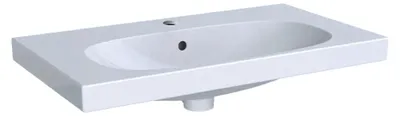 Produktbild von Geberit Geberit Waschtisch ACANTO Compact 750x420mm m HL m ÜL we m KeraTect