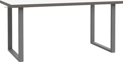 Obrázek produktu pro Furniture24 Psací stůl Keflavik Kflb422-120-940 Kancelářský stůl Pracovní stůl Bílá/šedá