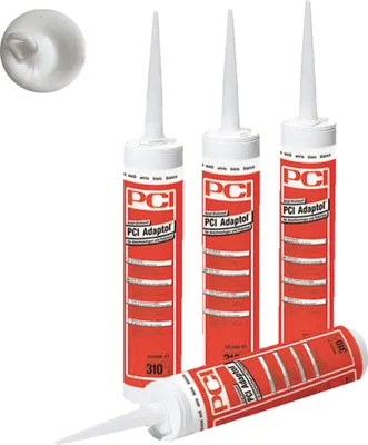 Four tubes of sealant and a dollop of sealant.