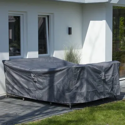 Produktbild von Madison Gartenmöbel-Abdeckung 130x130x85 cm Grau