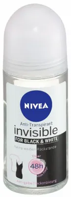 Obrázek produktu pro Nivea Deodorant Roll On Invisible pro černé a bílé čirý 50ml