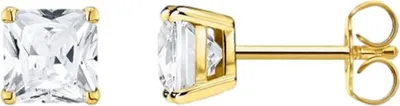 Produktbild von Thomas Sabo Ohrstecker Damen Weißer Stein Silber Gold H2174-414-14