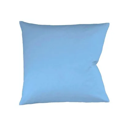 Produktbild von fleuresse Mako Satin Kissenbezug Colours Uni 40x40 cm Mittelblau