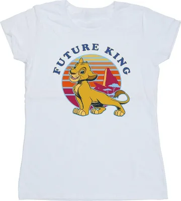 Produktbild von Disney - "The Lion King Future King" T-Shirt für Damen BI25285 (M) (Weiß)