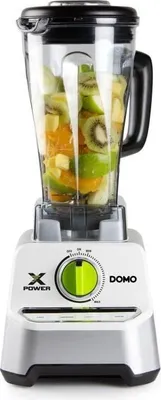Obrázok produktu pre Mixér, DOMO XPOWER DO747BL, 1500 W, 2 l nádoba z Tritanu, 6 nožov, 45 000 ot./min, sivý