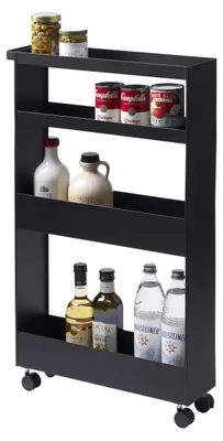 Zdjęcie produktu dla Yamazaki 1807, Czarny, 10 kg, 4 szuf., Nylon, Stal, 130 mm, 805 mm