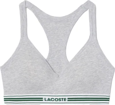 Obrázek produktu pro Lacoste IF8403, sportovní podprsenka, šedá, velikost L, dámská