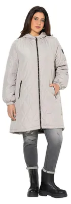Zdjęcie produktu dla Ulla Popken - kurtka pikowana dla pań, dostępne rozmiary plus size, wodoodporna