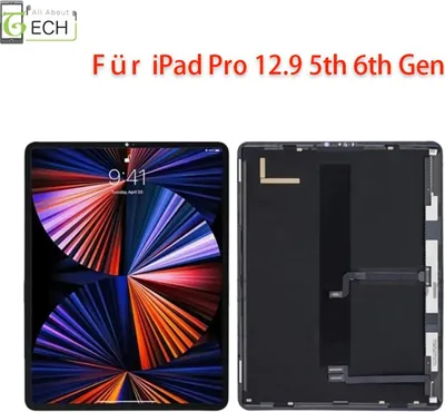 Produktbild von LCD Display für iPad Pro 12.9 5th 6th Gen 2022 / 2021 Retina Bildschirm Touchscreen