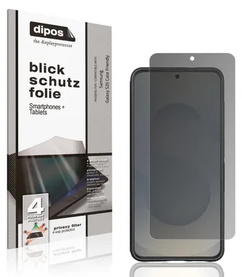 Produktbild von Blickschutzfolie für Samsung Galaxy S26 Case Friendly matt Schutzfolie Folie Display Schutz dipos