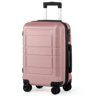 Produktbild von Handgepäckkoffer Trolley Hartschalenkoffer Hard Shell Hartschalenkoffer Trolley Koffer, Reisekoffer Reisekofferset Gepäck mit Zahlenschloss