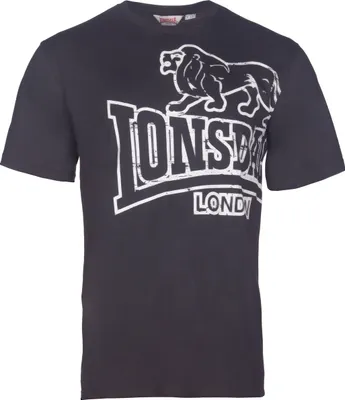 Produktbild von Lonsdale Langsett Kurzarm-t-shirt Schwarz 5XL Mann Schwarz 5XL