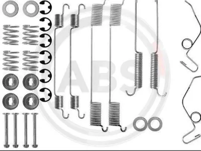 Produktbild von A.B.S. Zubehörsatz Bremsbacken 0642Q Hinten für FORD TRANSIT Kasten (T) 0,17kg