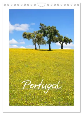 Produktbild von Portugal (Wandkalender 2027 DIN A4 hoch), CALVENDO Monatskalender