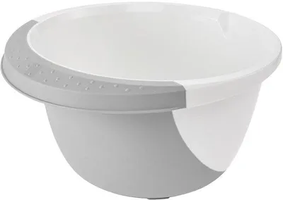 Immagine prodotto di Ciotola da cucina antiscivolo 3,5 l, grigia, in plastica