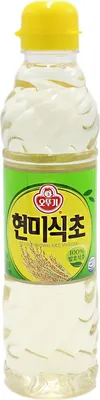 Immagine prodotto di [ 500ml ] Aceto di riso integrale OTTOGI (a base di riso integrale, per sushi) 6,5% di acidità / Aceto di riso integrale