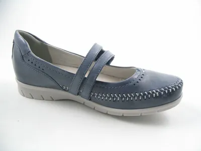 Produktbild von Jana Damen  Slipper bequem blau Gr. 37