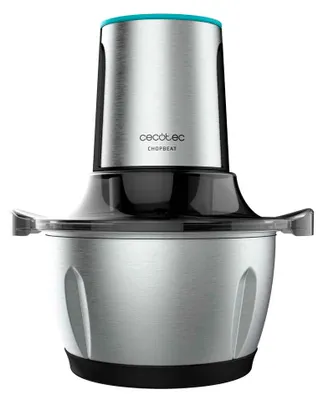 Productafbeelding van Cecotec Elektrische hakmolen ChopBeat Titan, zwart, staal, 600W, 4 messen, krachtig