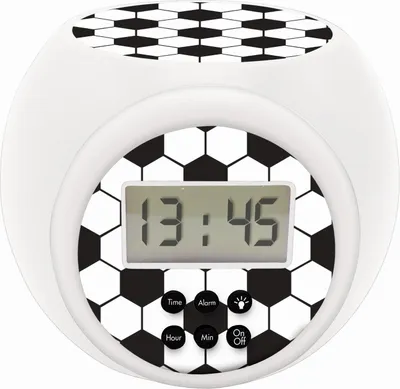 Immagine prodotto di Sveglia con proiettore Edizione calcio con timer