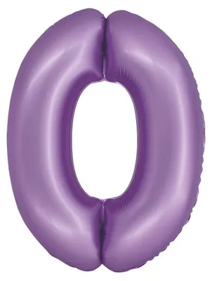 Immagine prodotto di Pallone in foil XL lavanda numero 0
