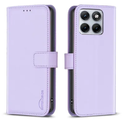 Produktbild von Motorola Edge 70 Fusion Hülle - BINFEN Klapphülle - Lavendel