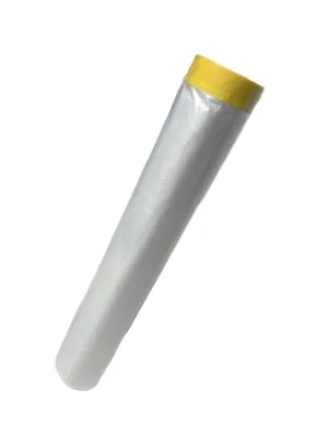 Produktbild von 1x Profi Abdeckfolie Malerkrepp Klebeband Abdeckband 2400mm x 16m Schutzfolie