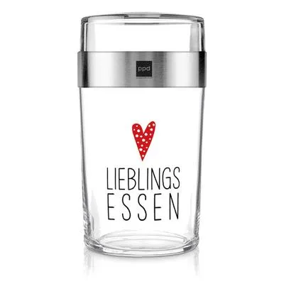 Produktbild von Snack 2 go Glass 'Lieblingsessen'
