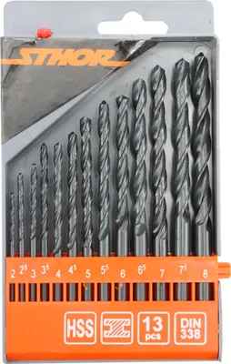 Immagine prodotto di SET di punte per metallo HSS 2,0 - 8,0 mm, 13 pezzi