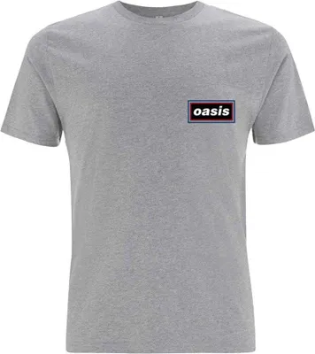Immagine prodotto di Oasis - T-shirt uomo/donna unisex RO551 (XXL) (Grigio)