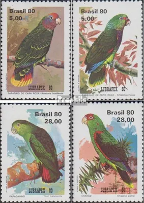 Produktbild von Briefmarken Brasilien 1980 Mi 1789-1792 (kompl.Ausg.) postfrisch Briefmarkenausstellung