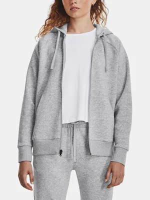 Zdjęcie produktu dla Under Armour Bluza damska Rival Fleece FZ - 1379497, kolor:szary, materiał:L